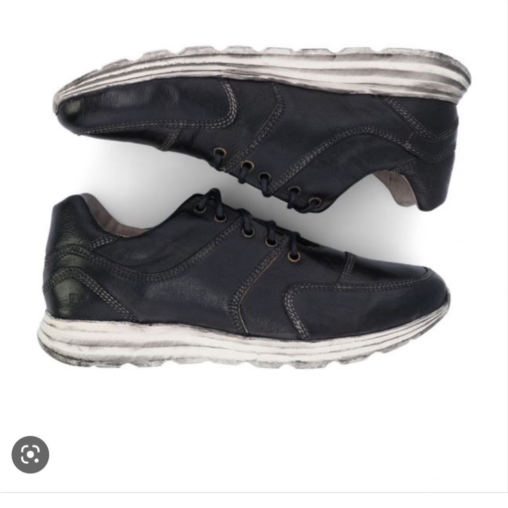 Bed Stu connection shoe black rustic